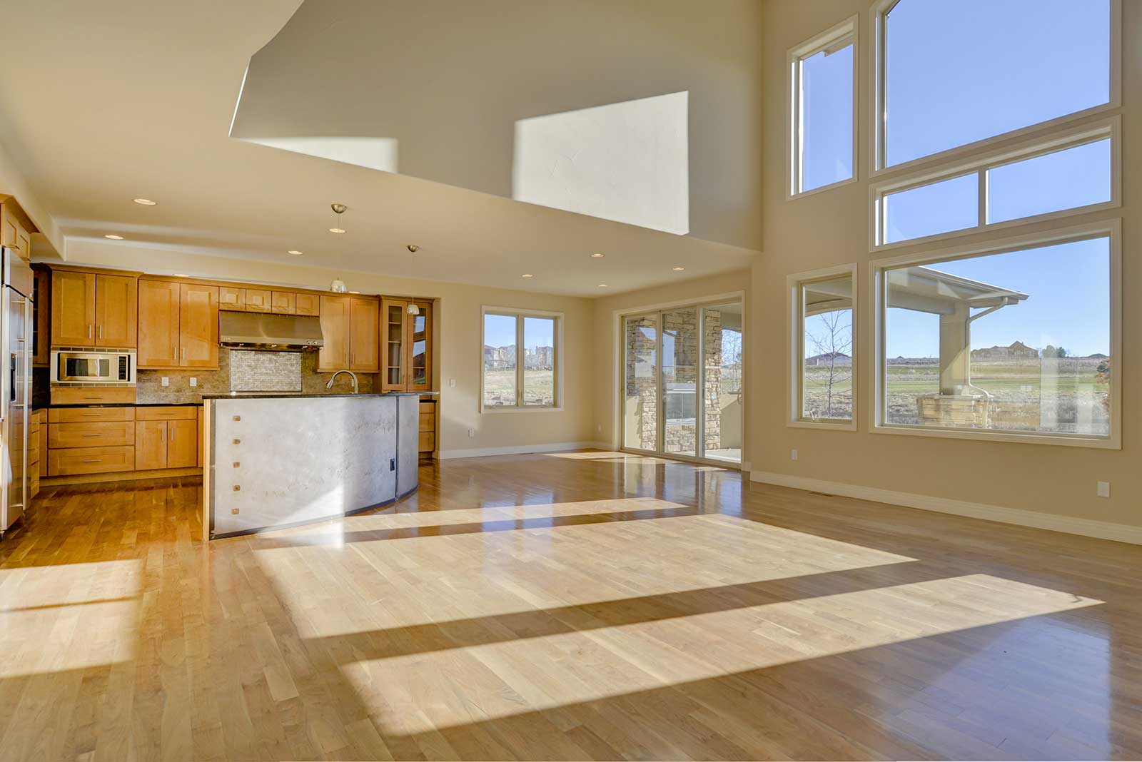 big windows bring light