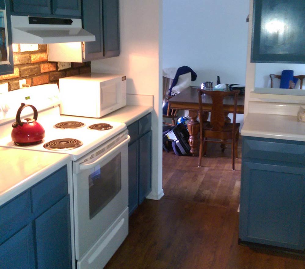 old kitchen