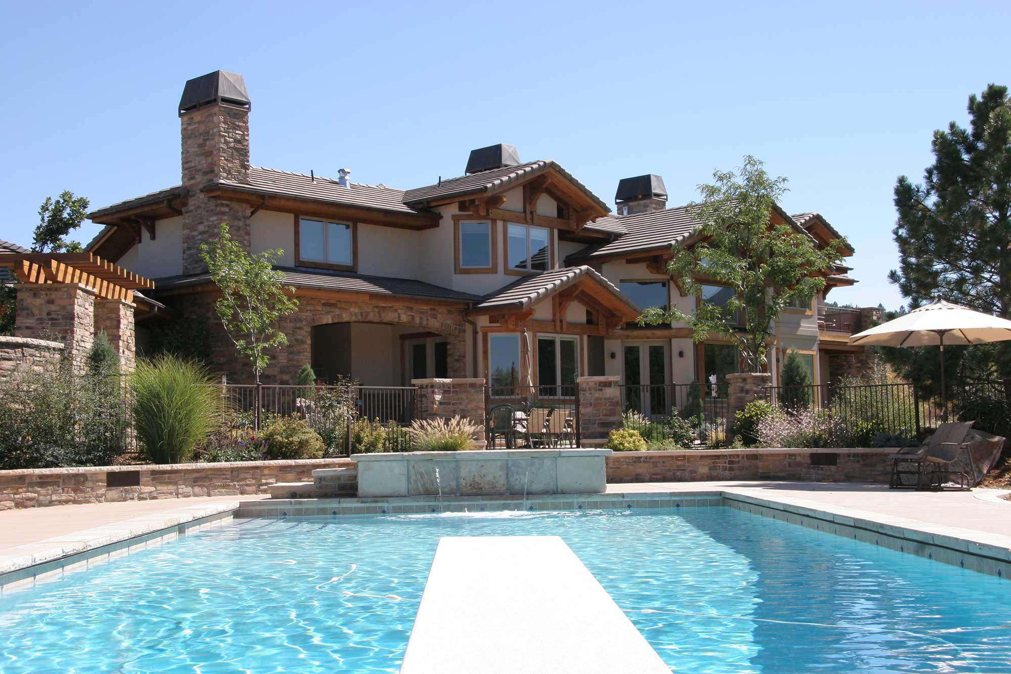 New home constructed in Eldorado Canyon