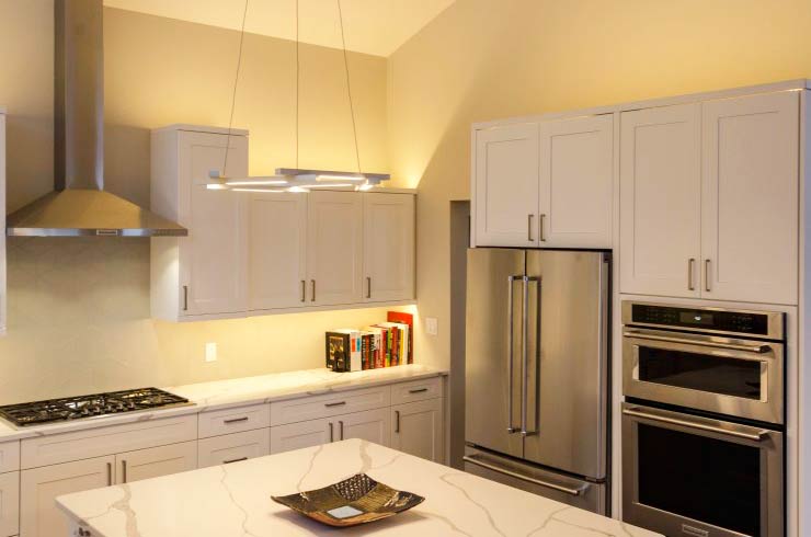 rand hood cabinets and kitchen island